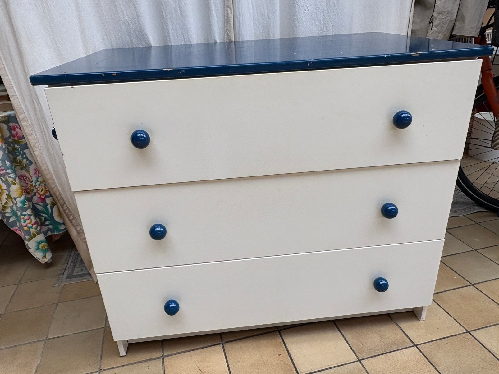 Ladenkast/ commode XL, Kunststof, Gebruikt, 100 tot 150 cm, Ophalen of Verzenden