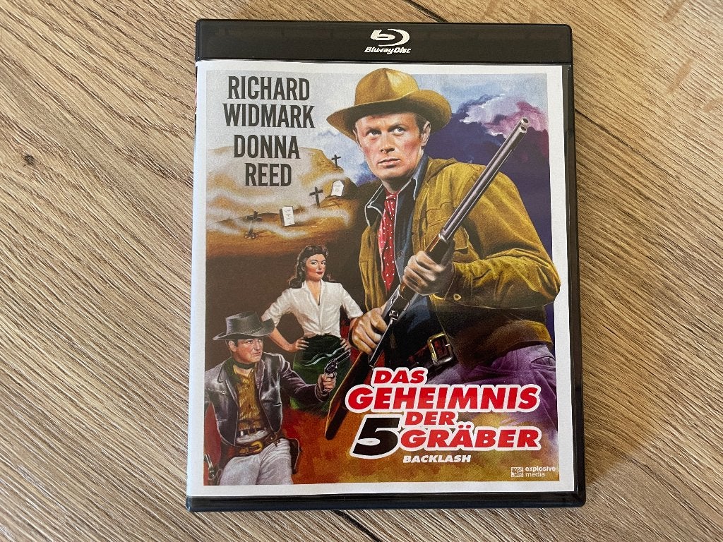 Backlash - John Sturges - Richard Widmark (western), Verzenden, Zo goed als nieuw, Actie