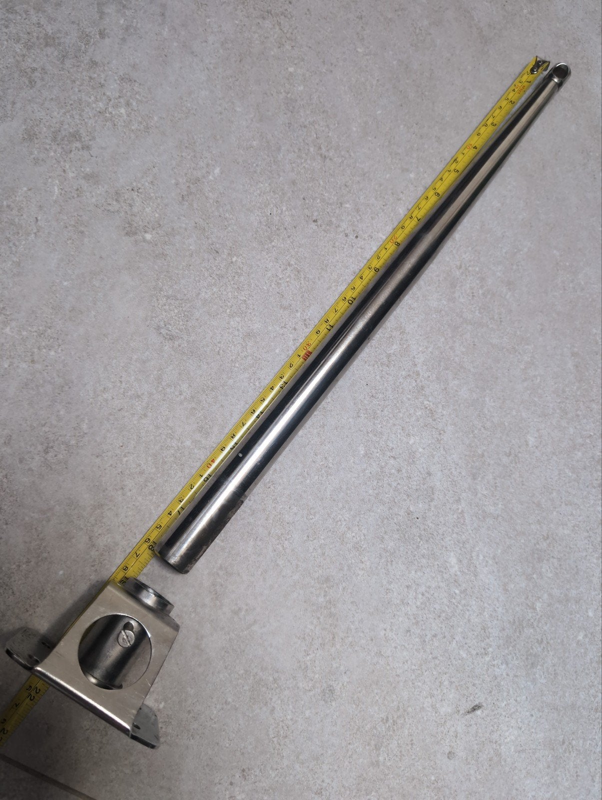 Scepter + scepterpot (46 cm), Ophalen of Verzenden, Zo goed als nieuw, Motor en Techniek, Zeilboot of Motorboot