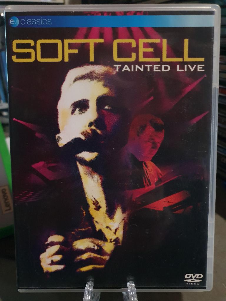 Dvd SOFT CELL. Tainted live, Alle leeftijden, Ophalen, Zo goed als nieuw