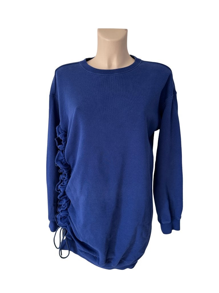 MSGM jurk M, Kleding | Dames, Blauw, Ophalen of Verzenden, Zo goed als nieuw, Onder de knie