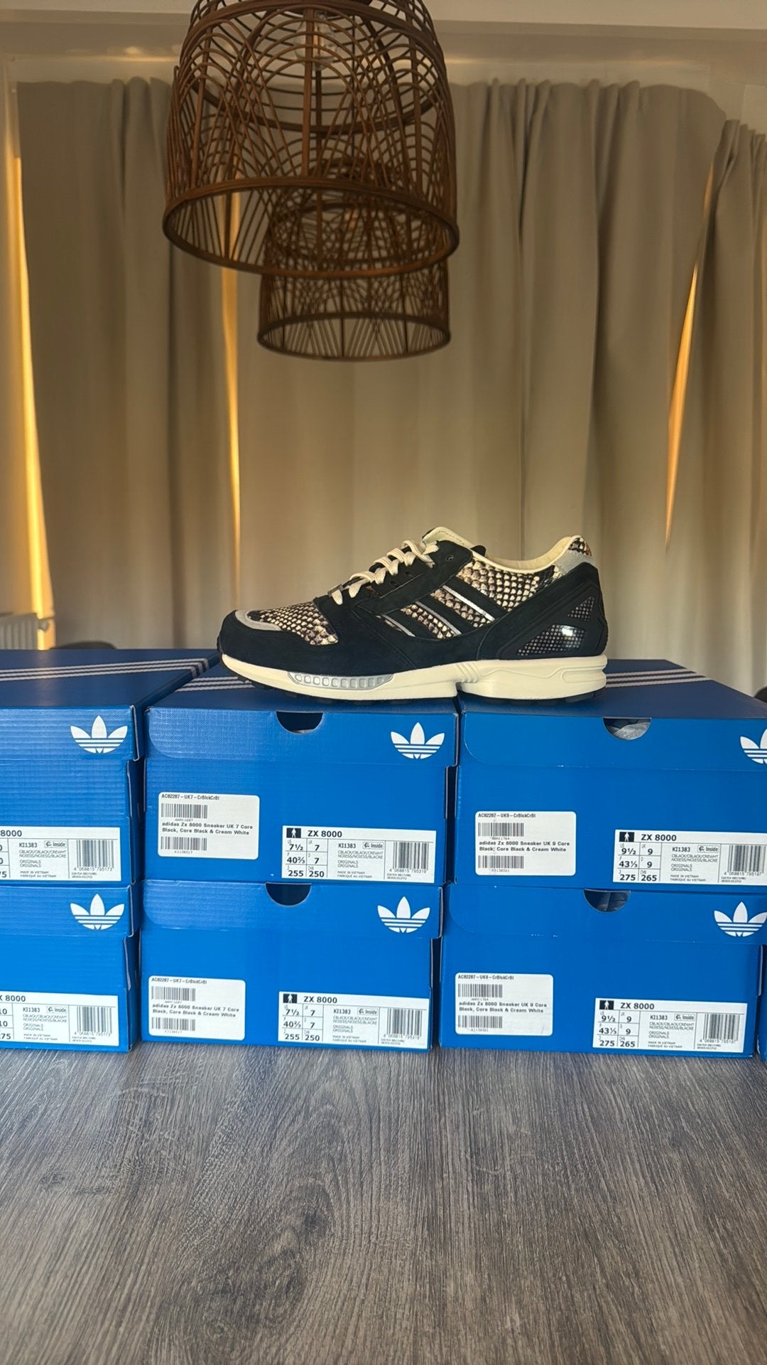 adidas zx 8000, Ophalen of Verzenden, Nieuw, Zwart, Sneakers of Gympen