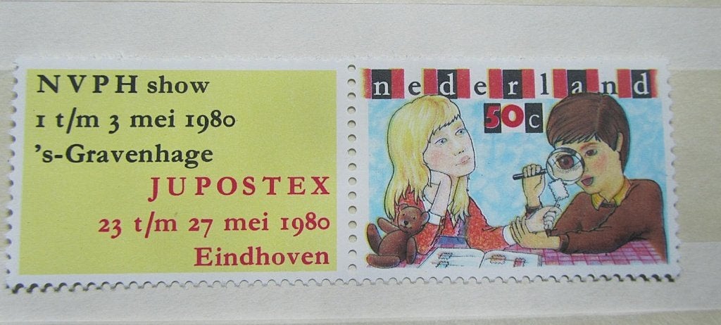postzegel  JUPOTEX 1980, Ophalen of Verzenden, Na 1940, Postfris