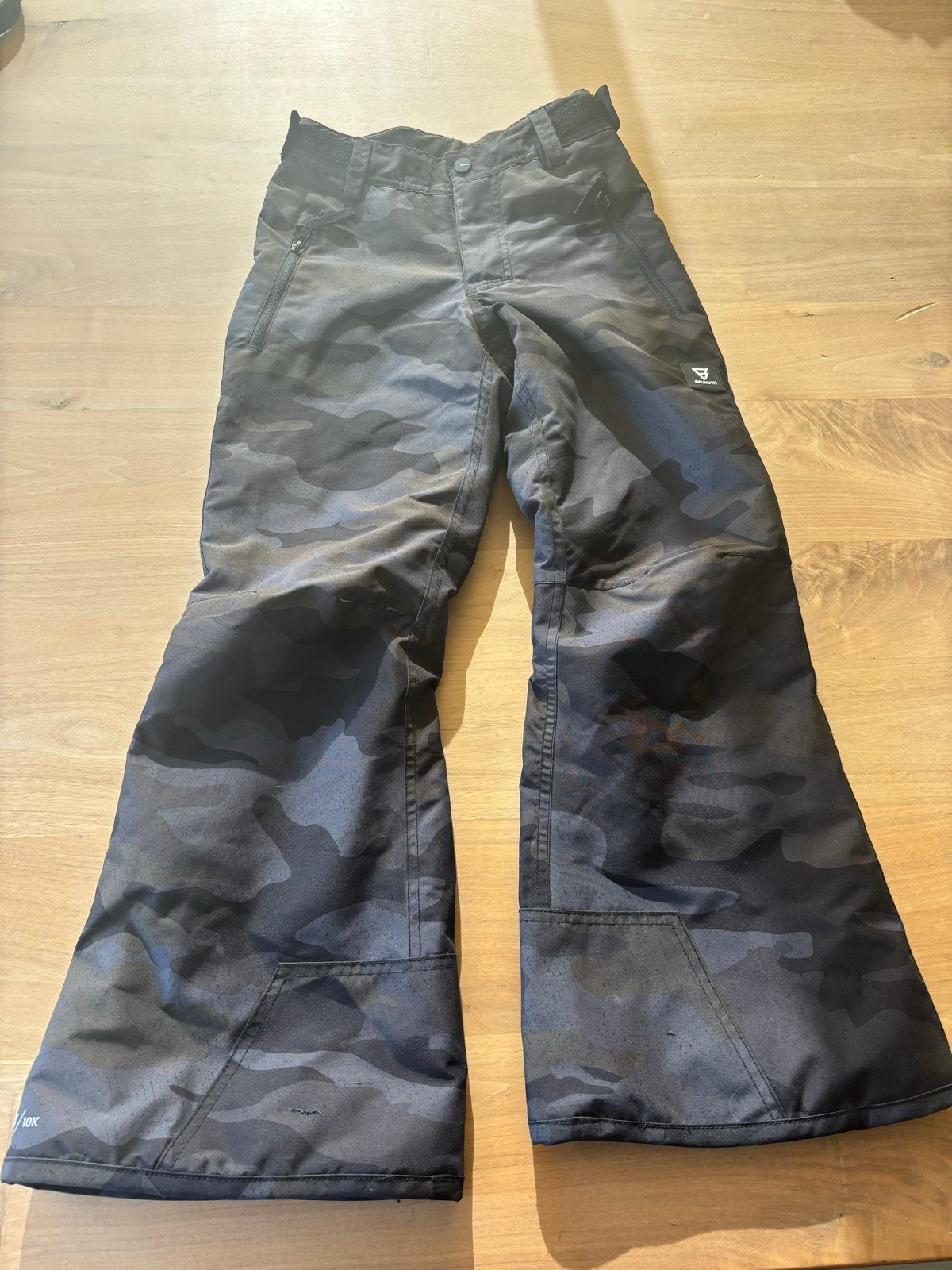 Brunotti skibroek camouflage maat 140, Ophalen of Verzenden, Gebruikt, Jongen of Meisje, Broek