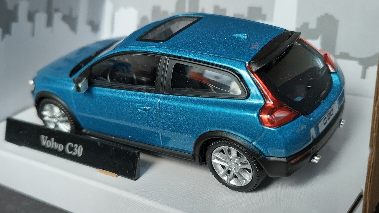 Volvo C30 Blue 1:43 Cararama Pol, Overige merken, Auto, ., Nieuw