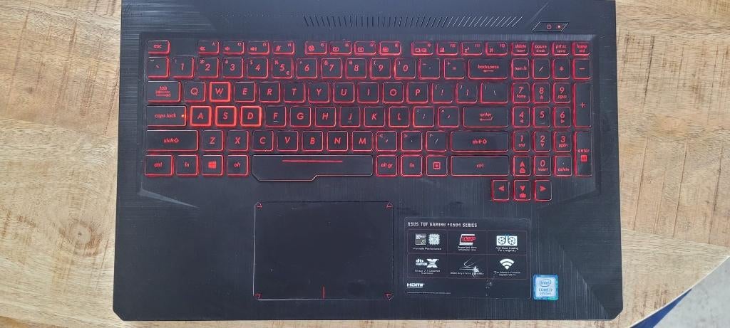 ASUS TUF Gaming laptop, Ophalen, Gebruikt, Met videokaart, Intel® Core™ i7 