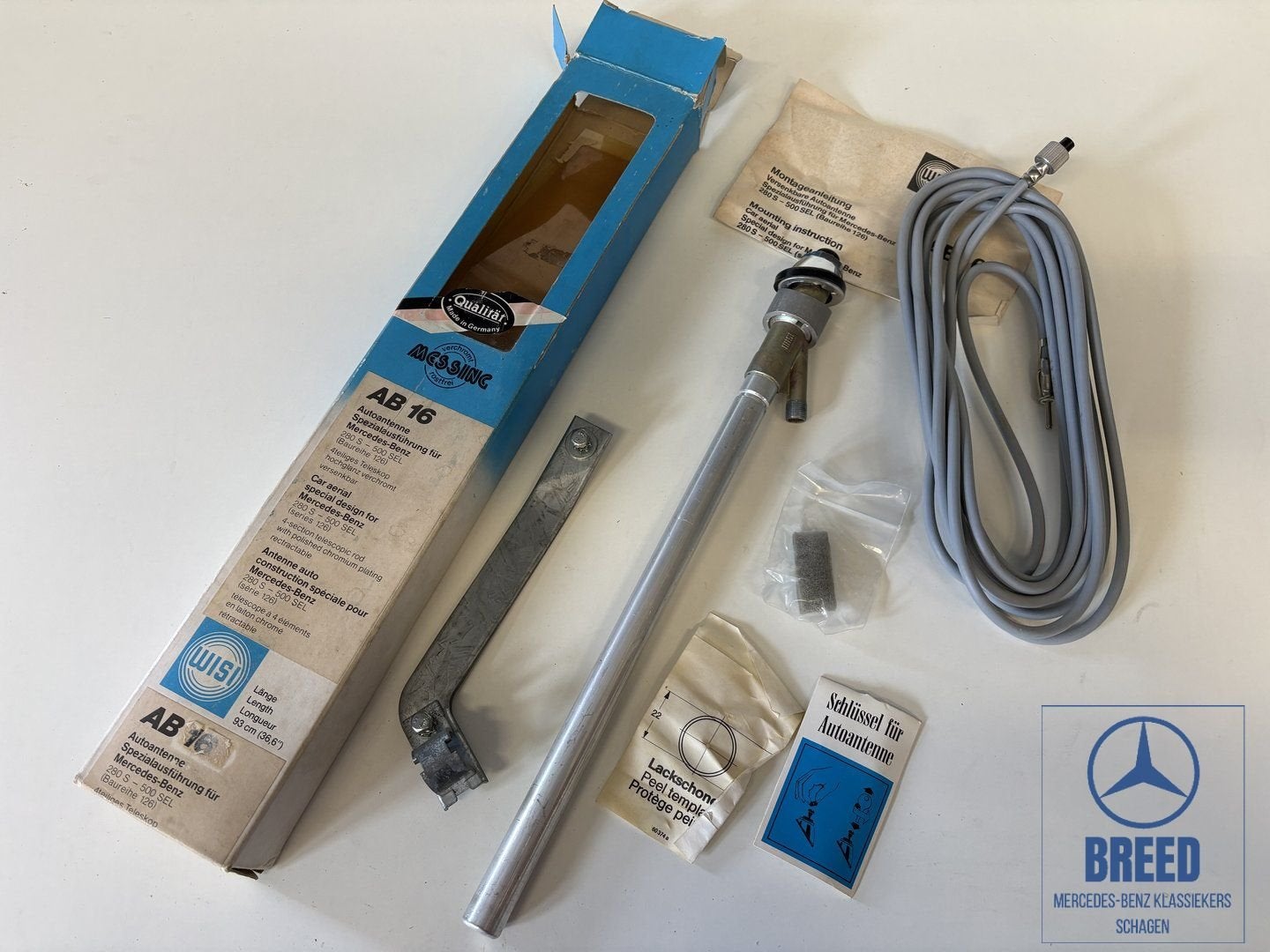 NOS mechanische antenne WISI voor Mercedes-Benz W126, Ophalen of Verzenden, -, -, -