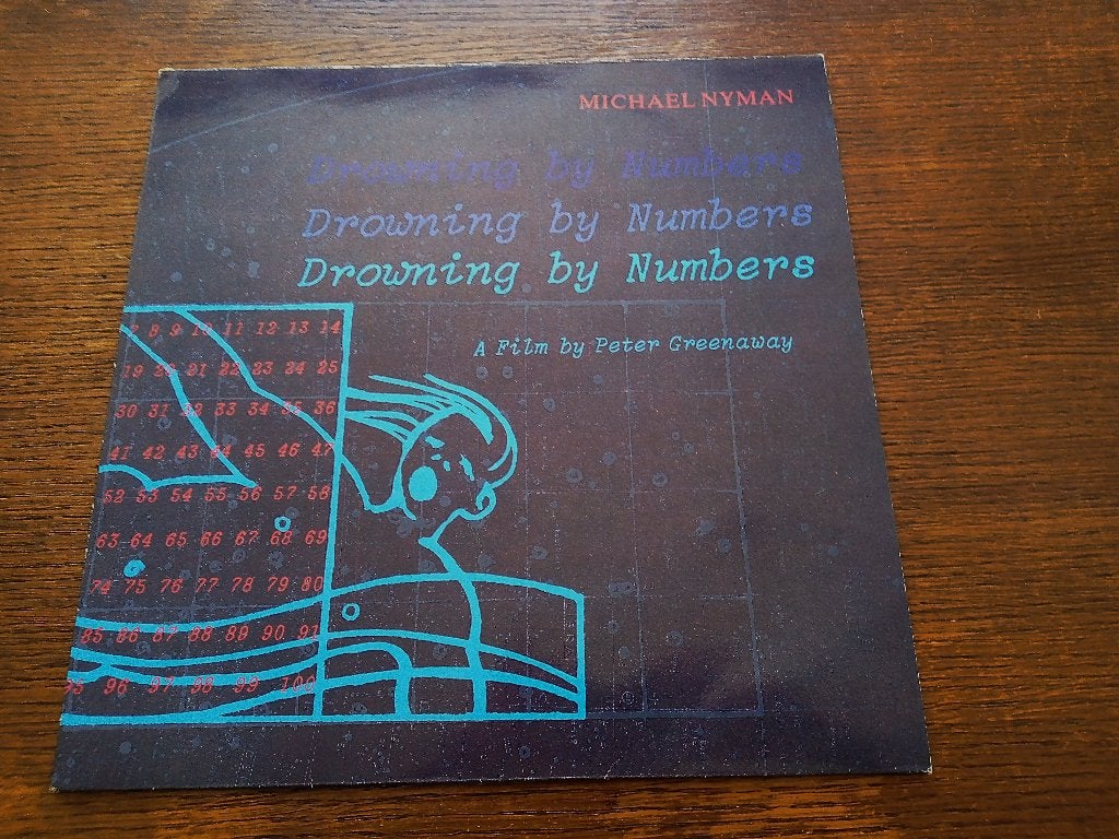 original lp-michael nyman-drowning by numbers*1988*, LP, Fotohoes, Overige genres, Ophalen of Verzenden