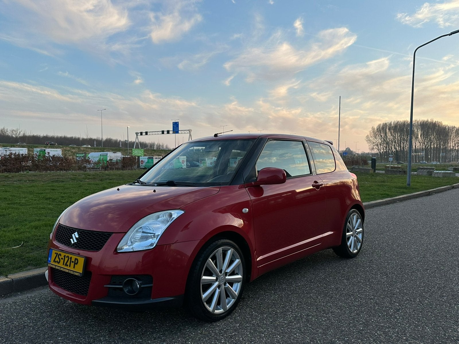 Suzuki Swift 1.6 Sport 2011 | Keyless | Stoelverwarming |, Auto's, Suzuki, Handgeschakeld, Particulier, Rood, Te koop