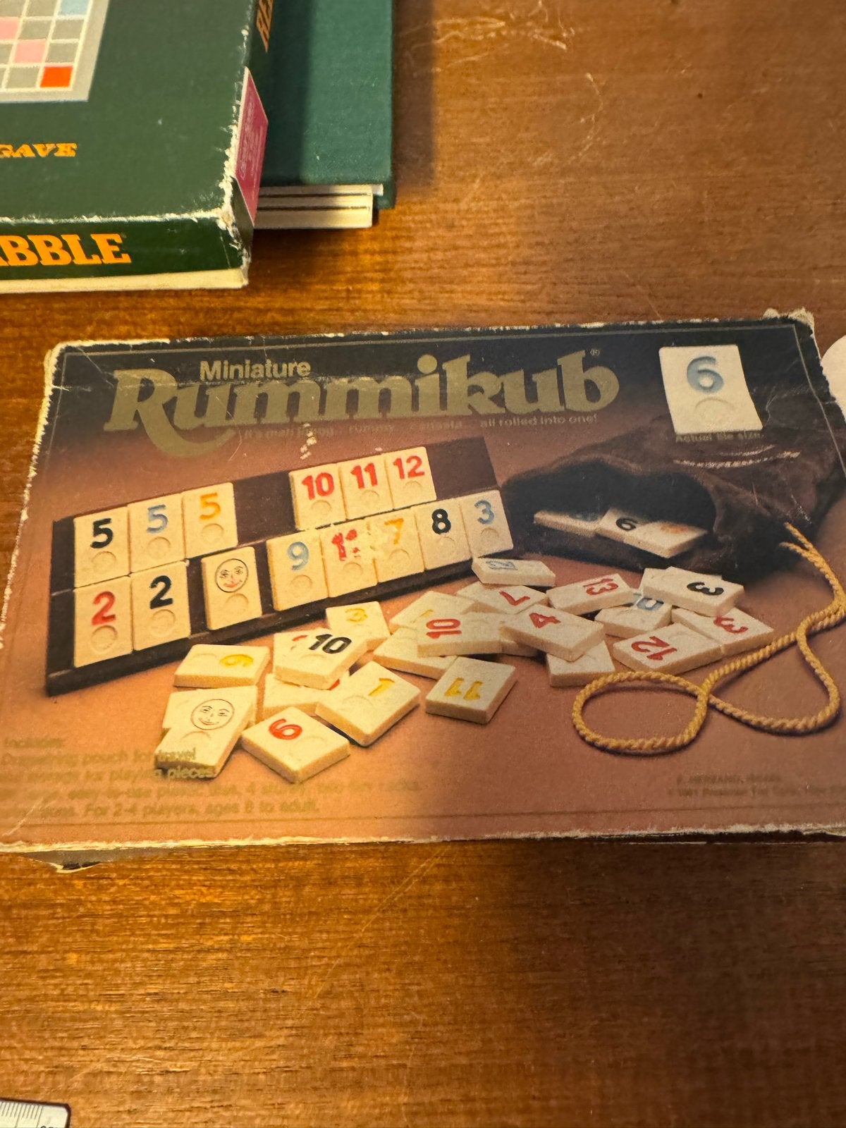 Reisspellen: Rummikub en Scrabble voor onderweg, Drie of vier spelers, Ophalen, Gebruikt, Reisspel