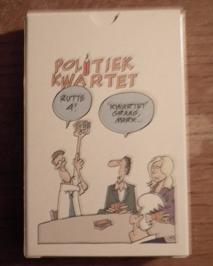 Politiek KWARTET, Verzamelen, Ophalen of Verzenden, Zo goed als nieuw, Kwartet(ten)