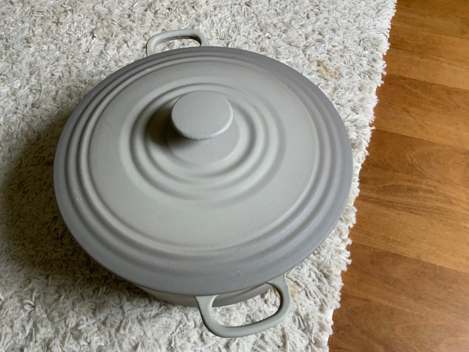 BK braadpan 28cm. Taupekleurig. Onbeschadigd., Ophalen of Verzenden, Zo goed als nieuw, Overige materialen