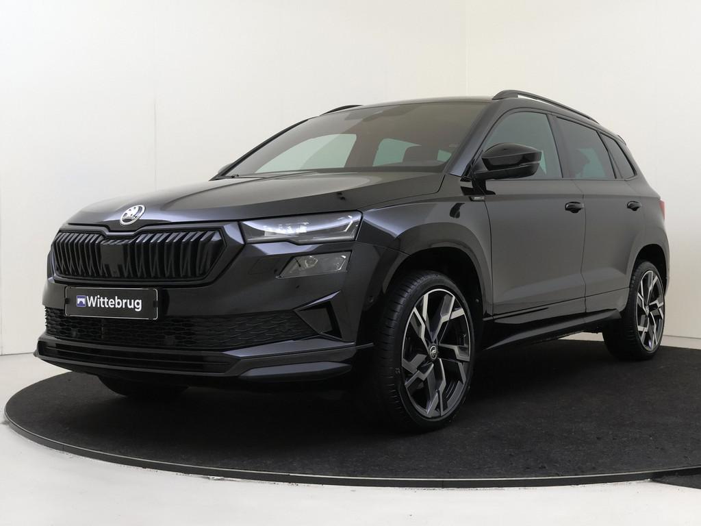 Skoda Karoq 1.5 TSI ACT Sportline Business OPEN PANORAMADAK, Auto's, Skoda, Automaat, 4 cilinders, 150 pk, Karoq