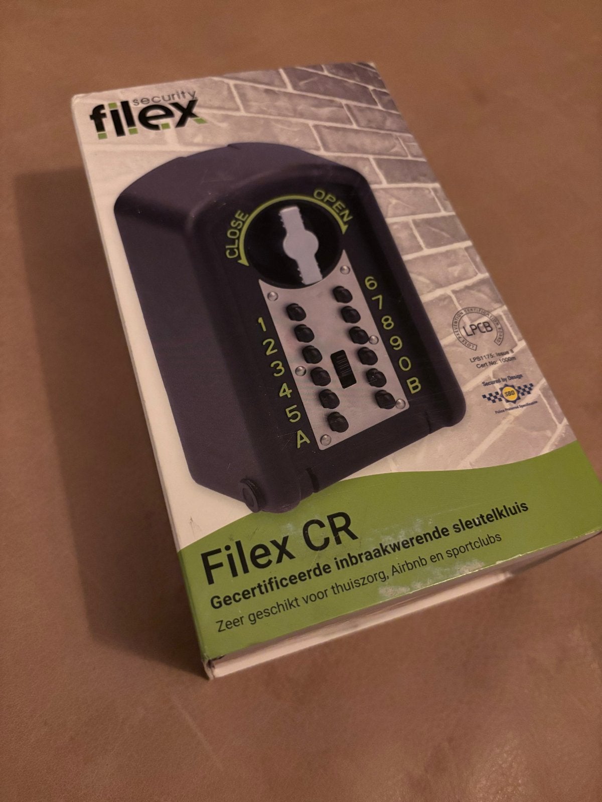 Filex CR Gecertificeerde Inbraakwerende Sleutelkluis, Ophalen of Verzenden, Zo goed als nieuw, Overige typen, Overige soorten