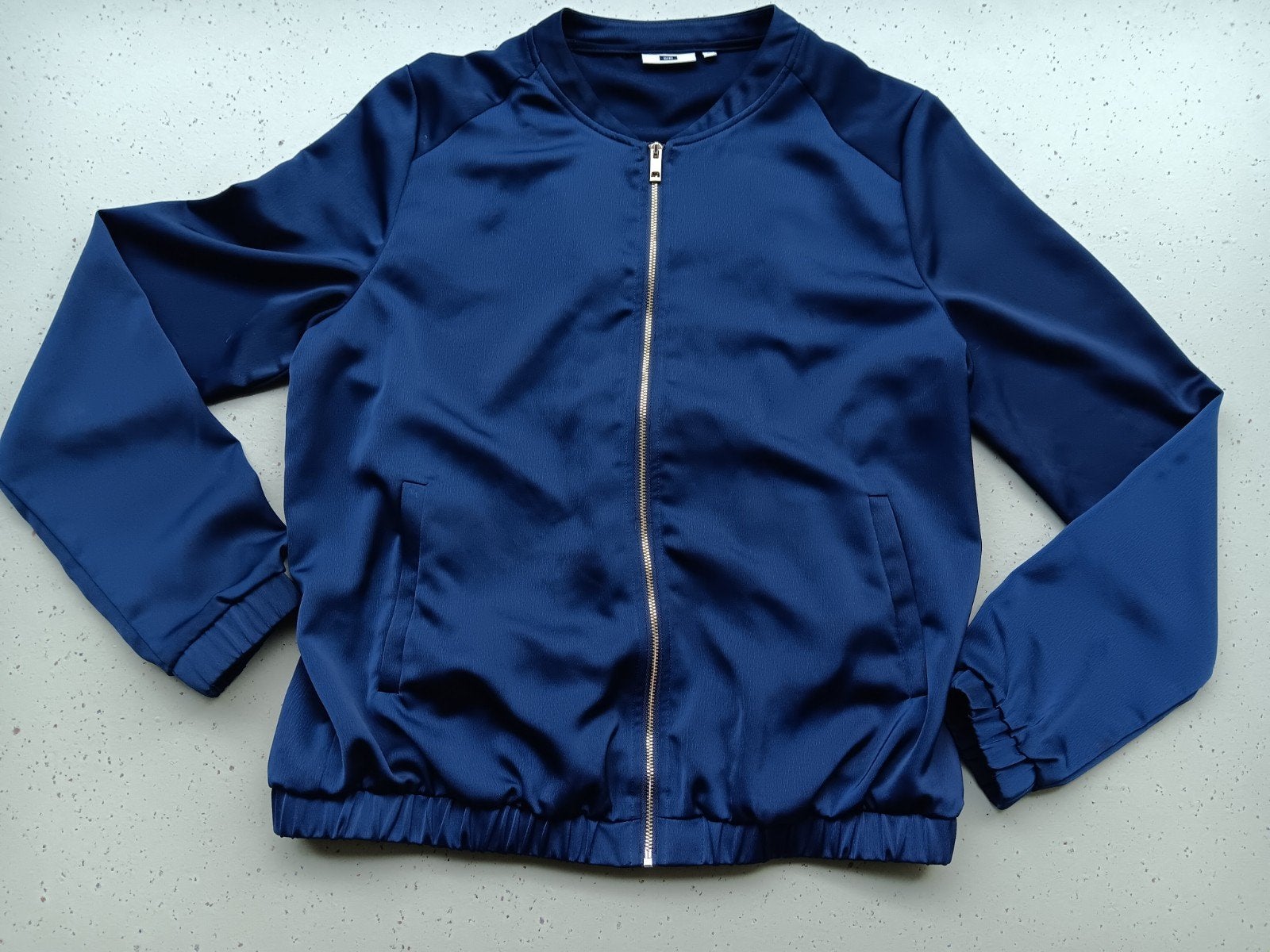 WE Fashion M bomber silk, Maat 38/40 (M), Blauw, WE, Ophalen of Verzenden