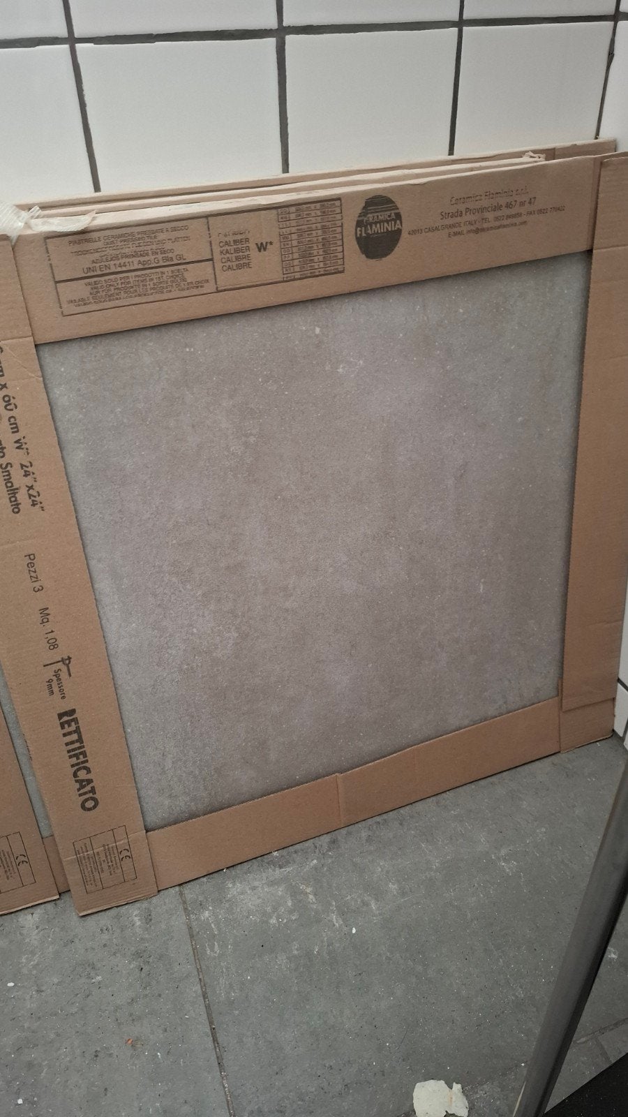 3 Dozen Gres Porcellanato Vloertegels 60x60 cm, Doe-het-zelf en Verbouw, Ophalen, 60 cm of meer, Nieuw, Minder dan 5 m²