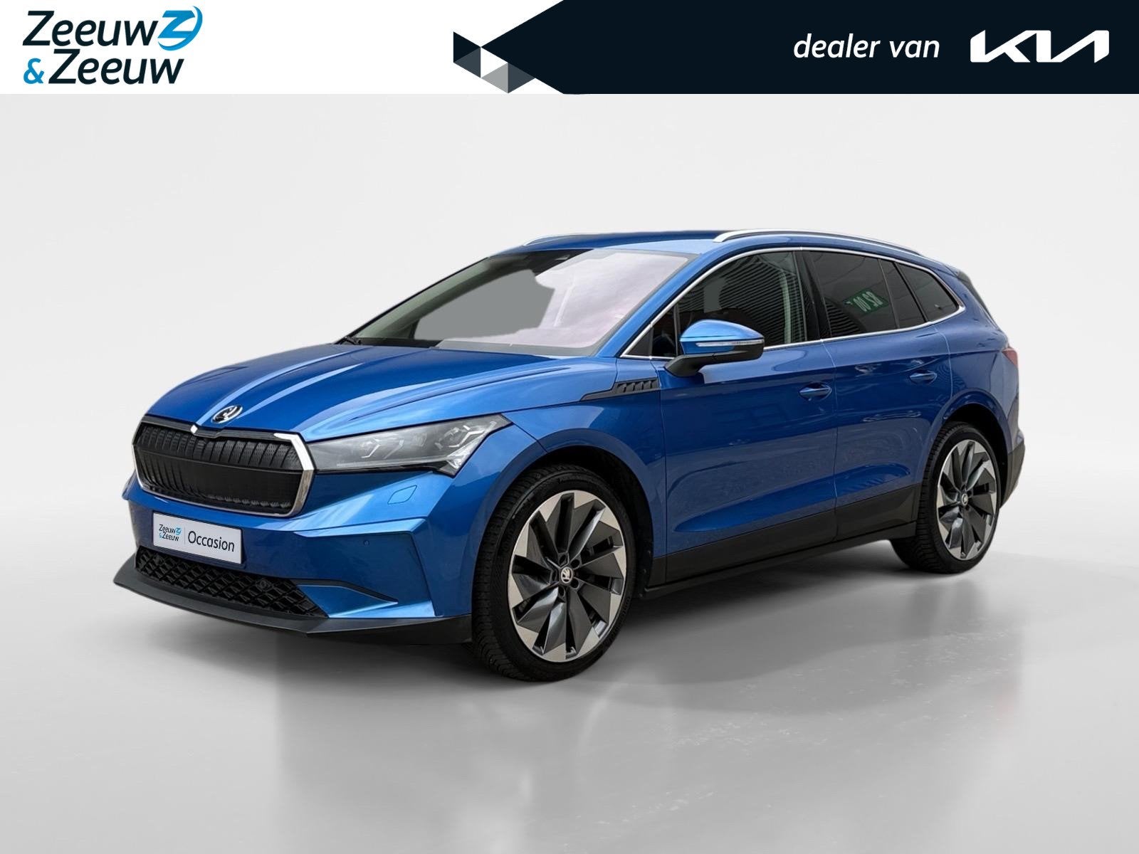 Skoda Enyaq iV 80 | Elektrisch verstelbare stoelen incl. geh, Auto's, Automaat, 12 maanden, Achterwielaandrijving, Gebruikt