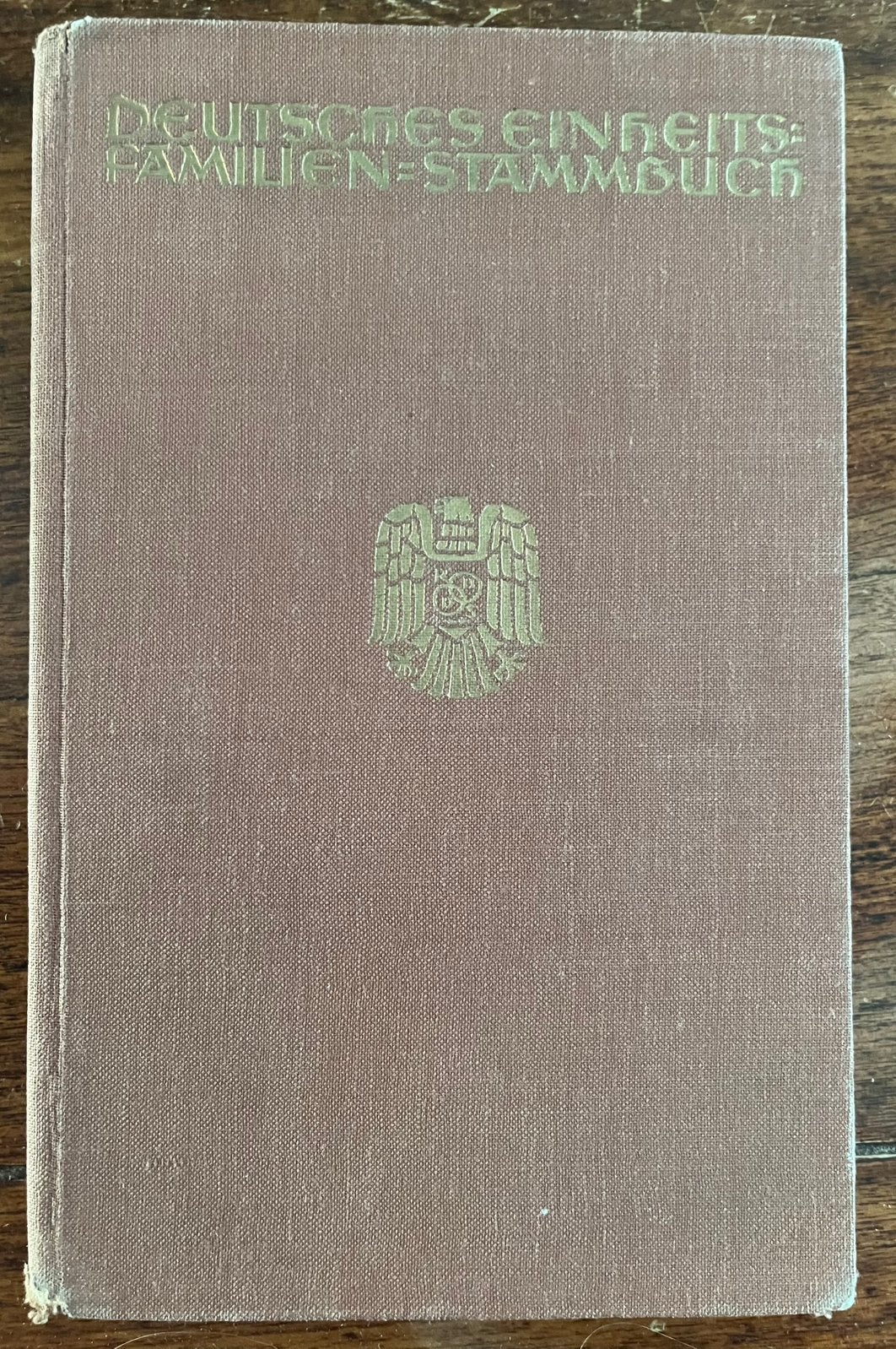 WO2 DUITS Familien-stammbuch 1936, Verzenden, Landmacht, Duitsland, Overige typen