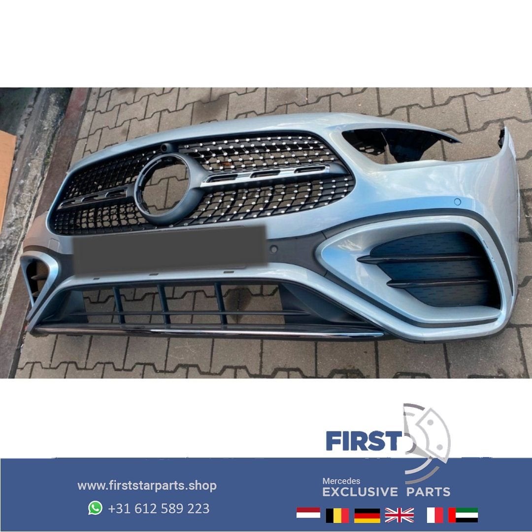 A2478804508 H247 FACELIFT GLA AMG VOORBUMPER COMPLEET +  GRI, Gebruikt, -, Voor, Ophalen of Verzenden