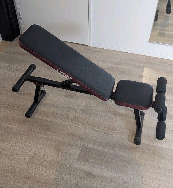 Decathlon Domyos Bench 500 Fold Fitnessbank, Ophalen, Zo goed als nieuw, Fitnessbank