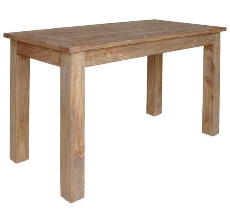 Nieuwe Mahoniehouten Eetkamertafel L120xB60xH77, 100 tot 150 cm, ....., ....., Nieuw