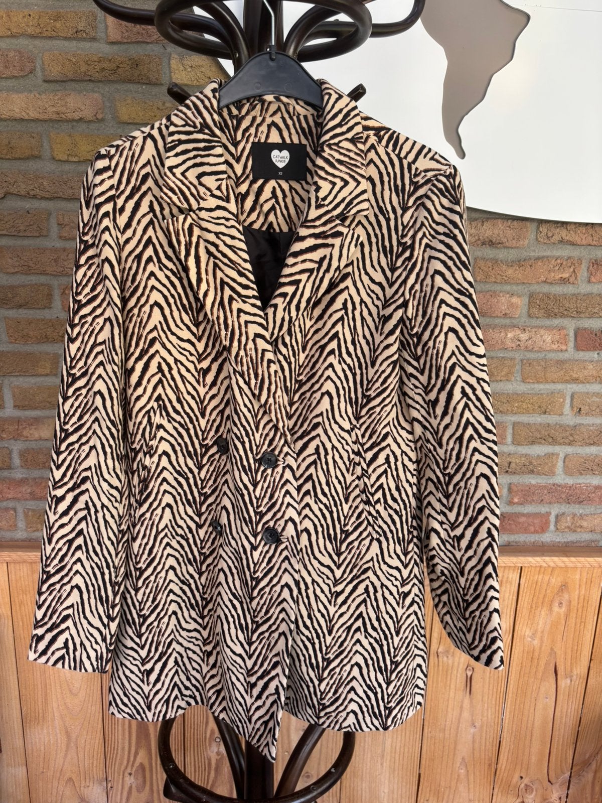 Blazer Catwalk Junkie maat XS, Bruin, Ophalen of Verzenden, Zo goed als nieuw, Jasje