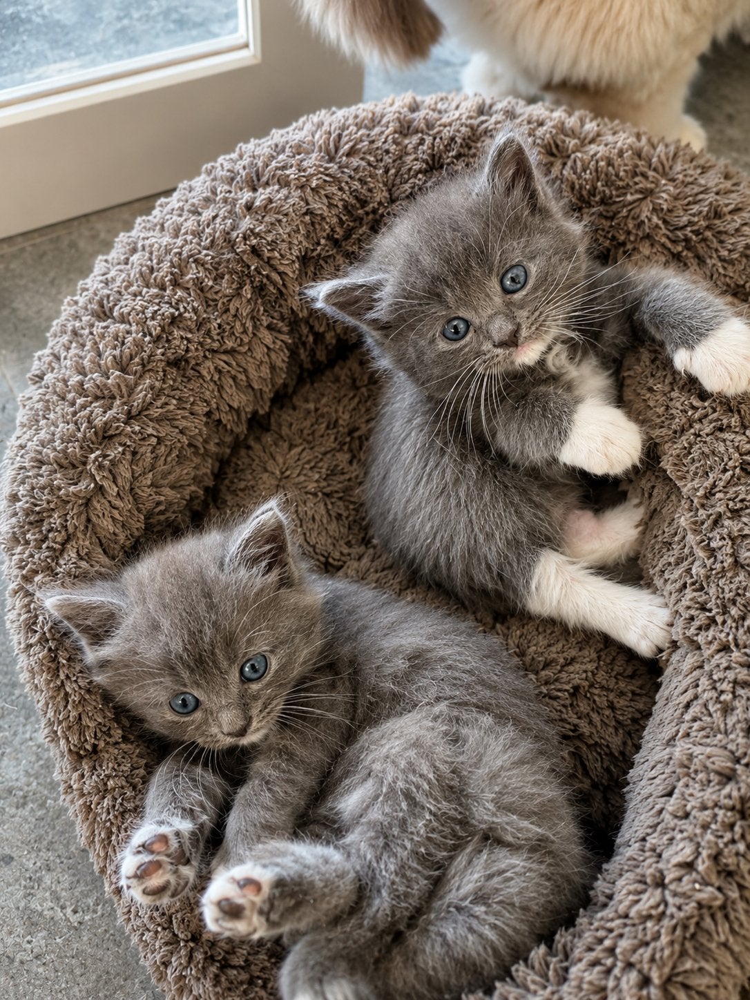 Aanhankelijke Nebelung x Ragdoll kittens katertjes, Meerdere dieren, Gechipt, 0 tot 2 jaar