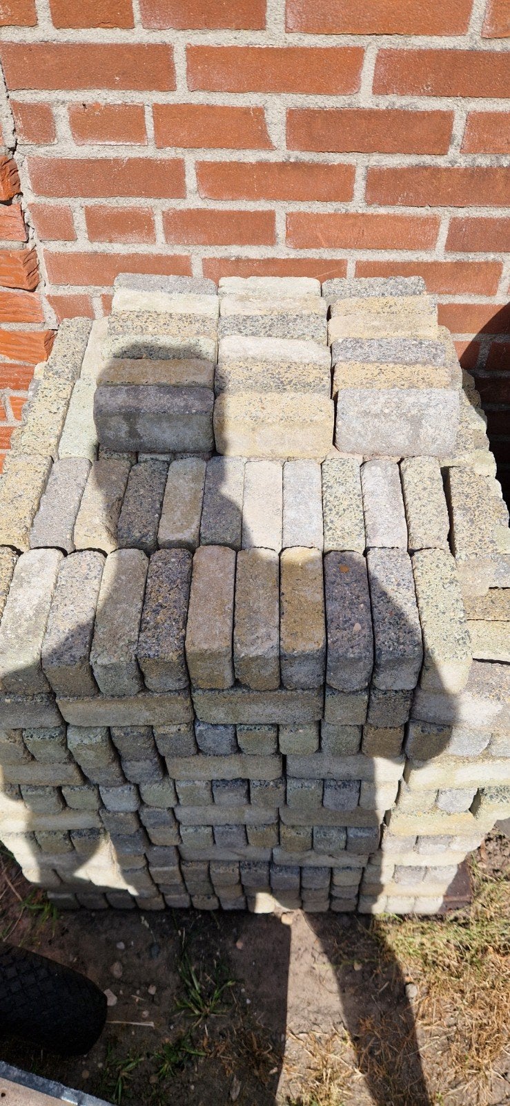 Gebruikte betonnen waaltjes, Ophalen, Gebruikt, 10 m² of meer, Vloertegels
