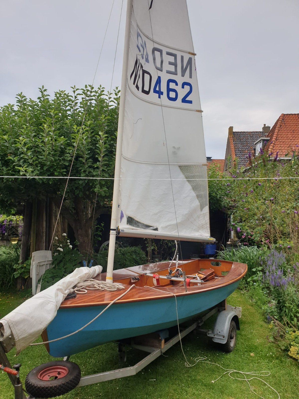 Solo zeilboot, Ophalen, Solo