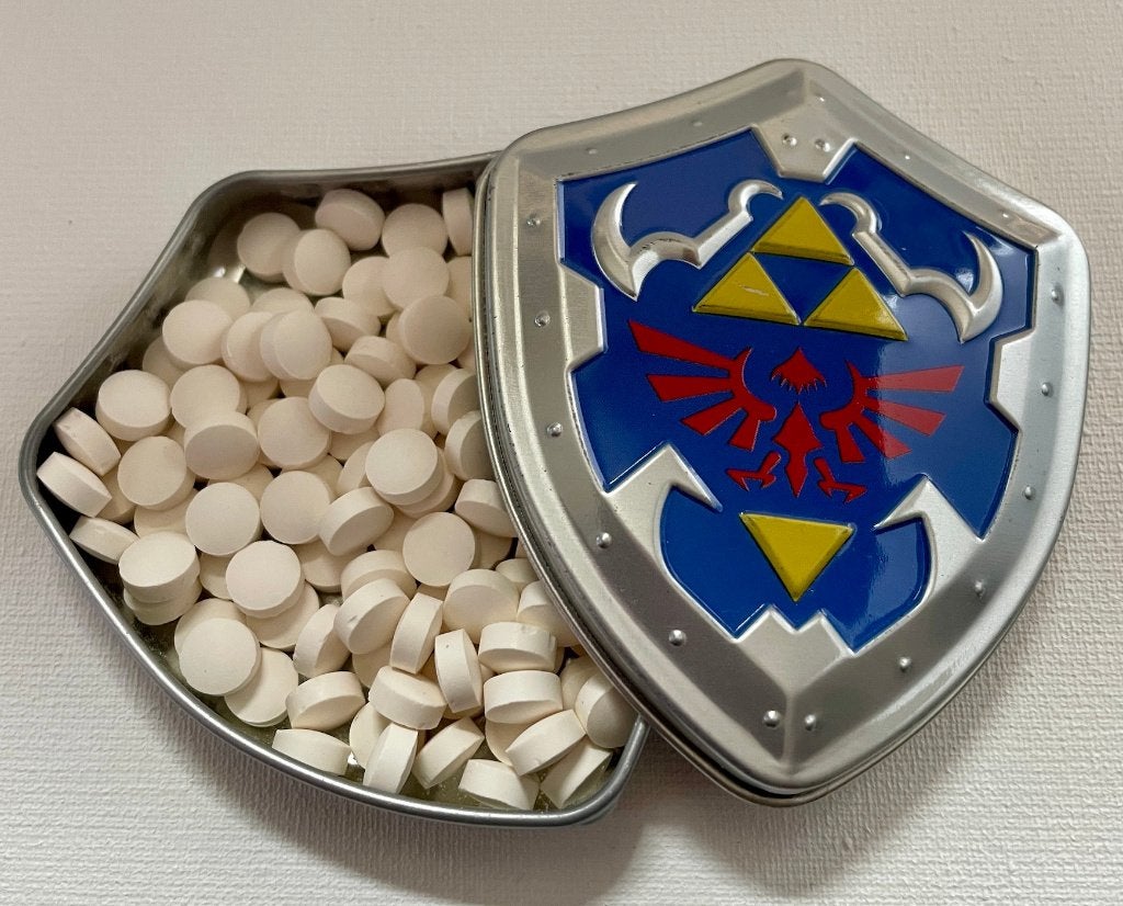 Zelda Mints blikjes - The Legend of Zelda Ocarina of Time, Verzenden, Zo goed als nieuw, Overige, Overige merken