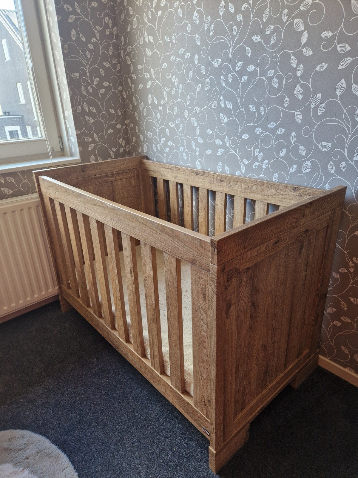 Complete Babykamer TWF - Ledikant, Commode en Kledingkast, Ophalen, Gebruikt, Jongetje of Meisje
