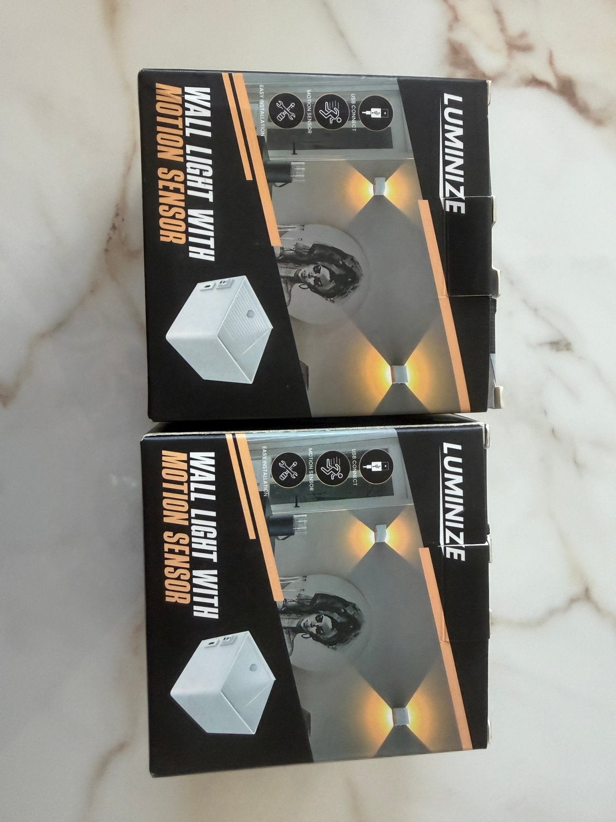 Luminize wall light wandlamp met sensor, Ophalen of Verzenden, Zo goed als nieuw