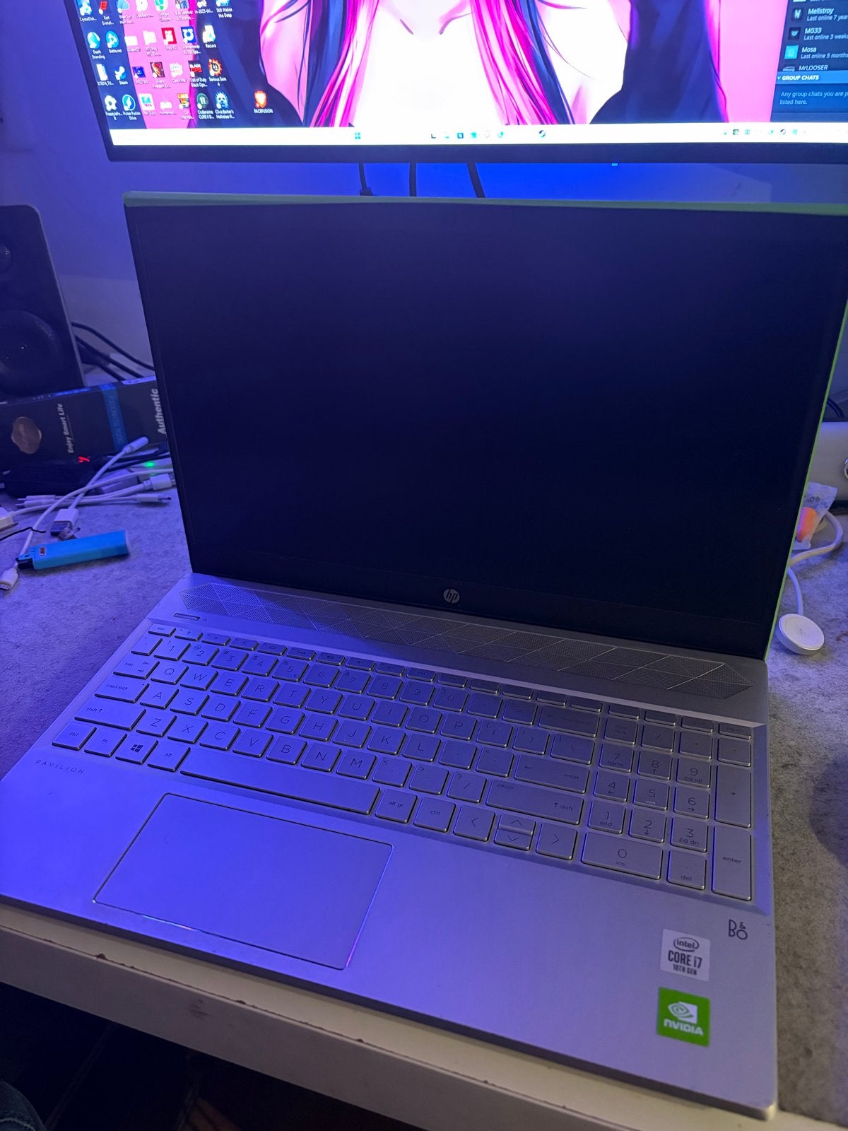 HP Pavilion 15" | i7 10e Gen | 16GB RAM | 256GB SSD | Nvidia, Computers en Software, Gebruikt, Met videokaart, 15 inch, Ophalen of Verzenden