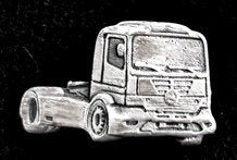 Mercedes-Benz Actros pin- klein, Verzenden, Nieuw, Transport, Speldje of Pin