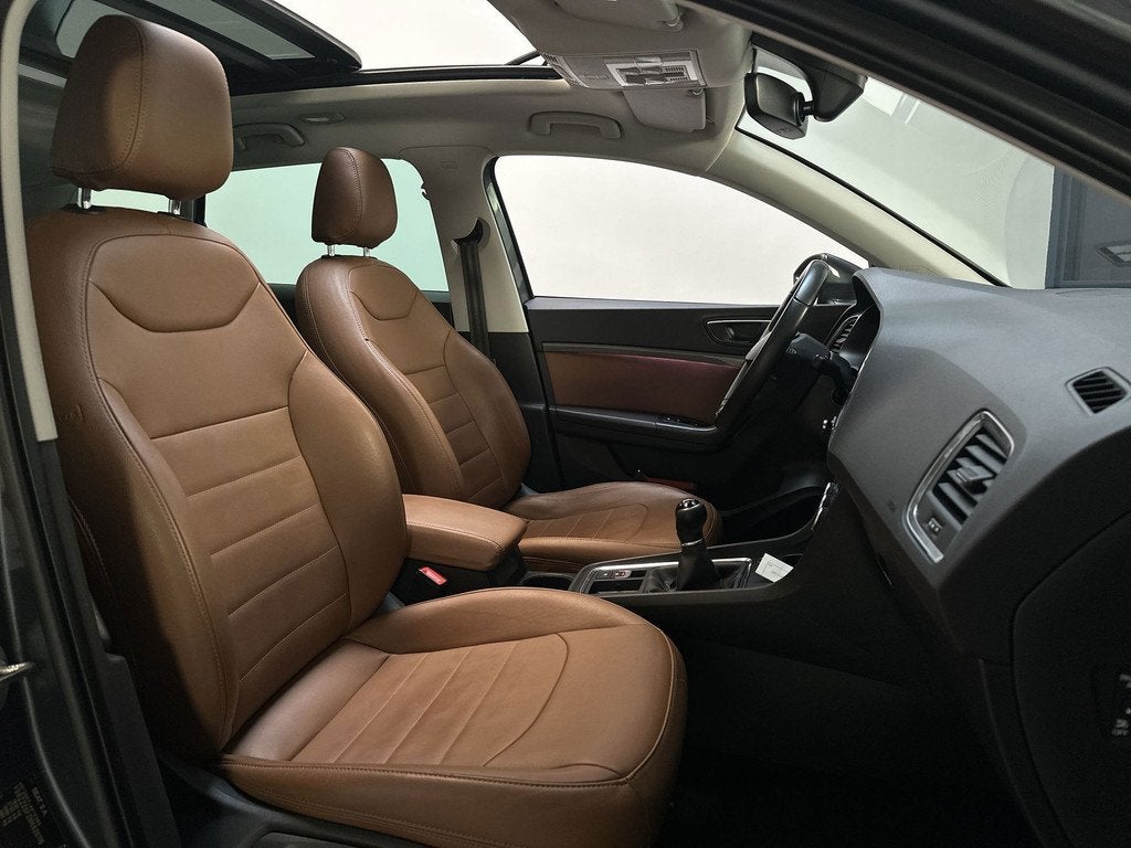 Seat Ateca 1.5 TSI 150pk Style Business Intense Leder Panora, Auto's, Seat, Voorwielaandrijving, 1300 kg, 4 cilinders, Handgeschakeld