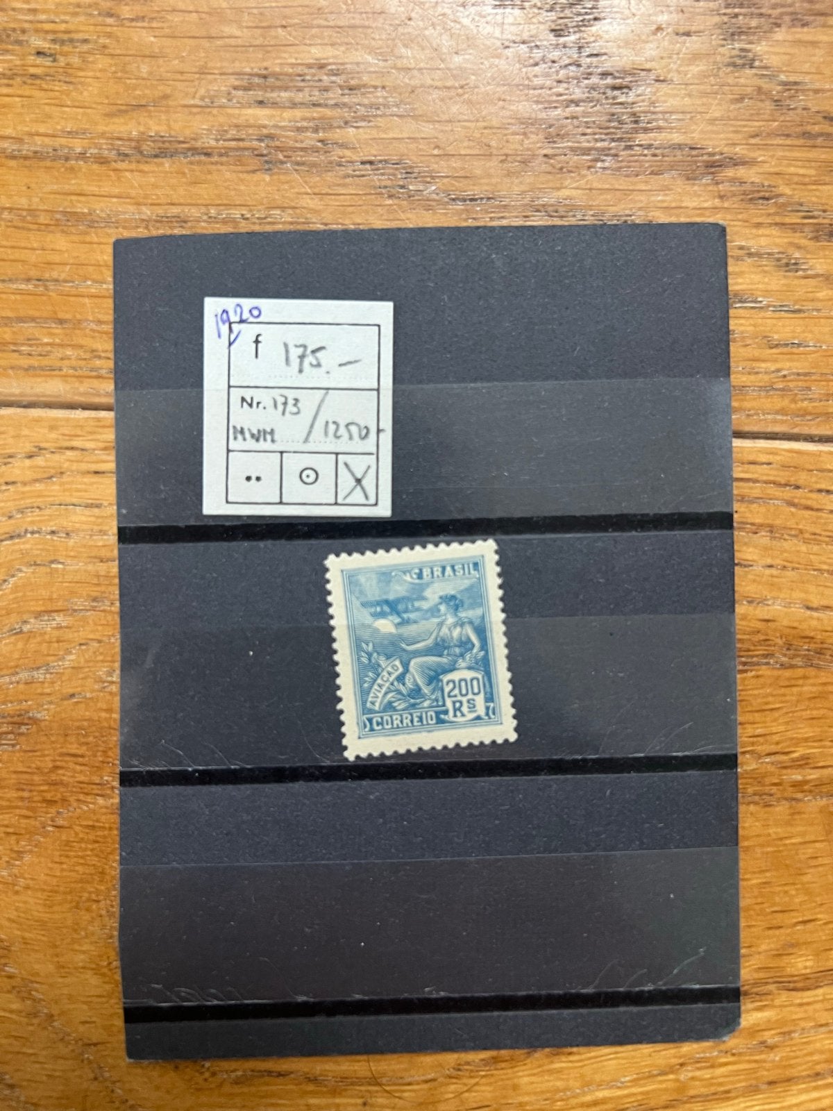 Zeldzame Braziliaanse postzegel uit 1920 - postfris, Postzegels en Munten, Postzegels | Amerika, Ophalen of Verzenden, Postfris