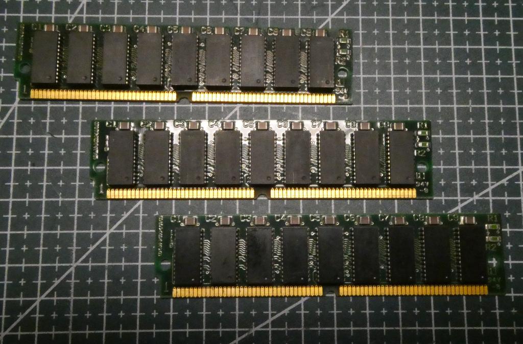 IBM 1MB FPM SIMM RAM Parity 72-Pin 80Ns Memory Modules, Computers en Software, Overige soorten, Ophalen of Verzenden, Desktop