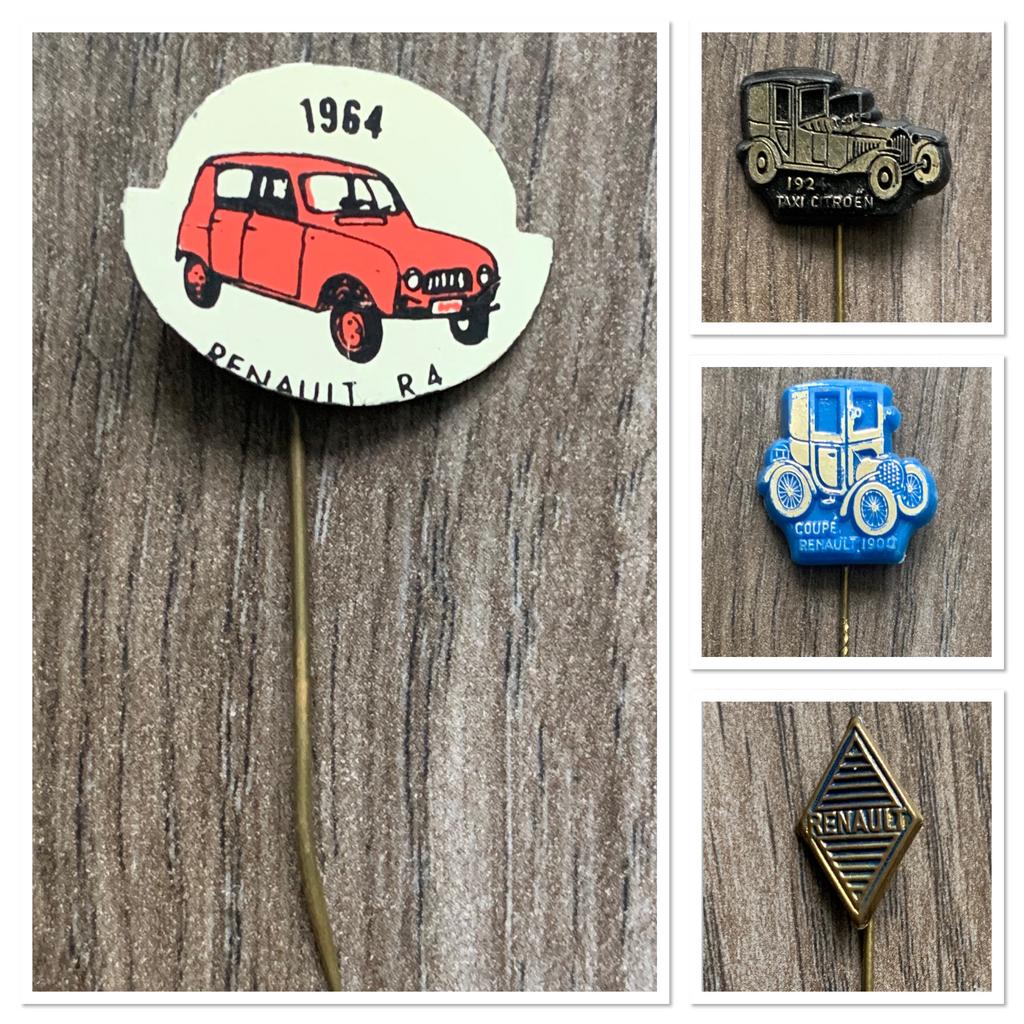 Renault Speldjes, Verzamelen, Ophalen of Verzenden