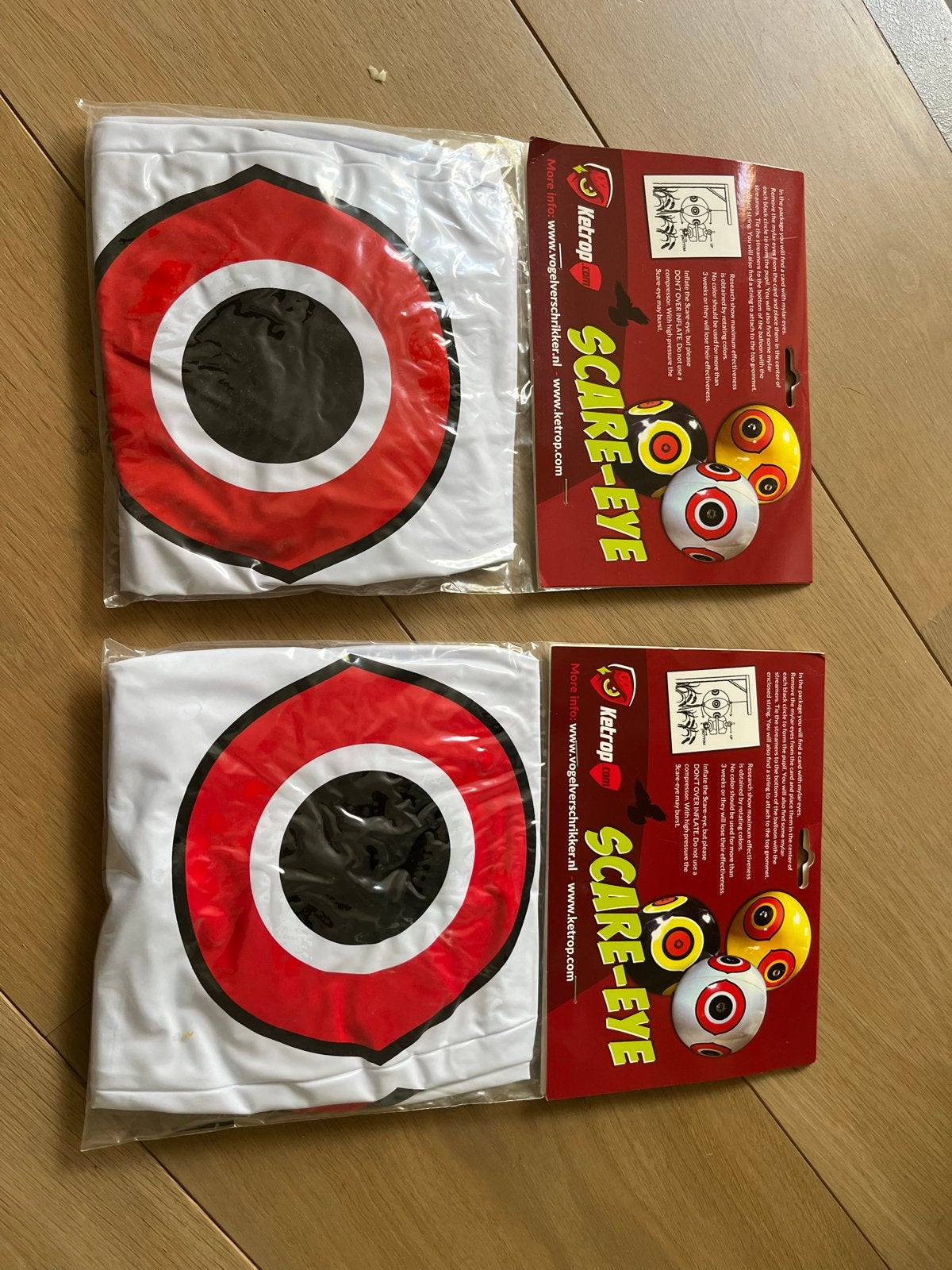 2x Ketrop Scares-Eye Vogelverschrikker - Nieuw, Ophalen of Verzenden, Nieuw