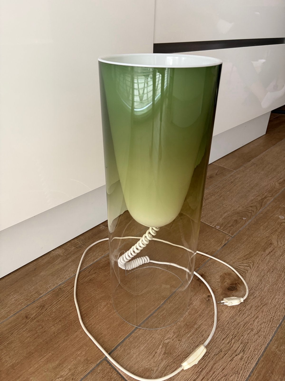 Kartell Toobe Tafellamp - Groen/Transparant Design, Ophalen, Kunststof, Overige merken, Groen