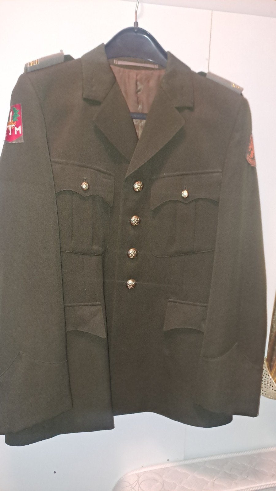 Orgineel leger colbert, Ophalen, Landmacht, Nederland