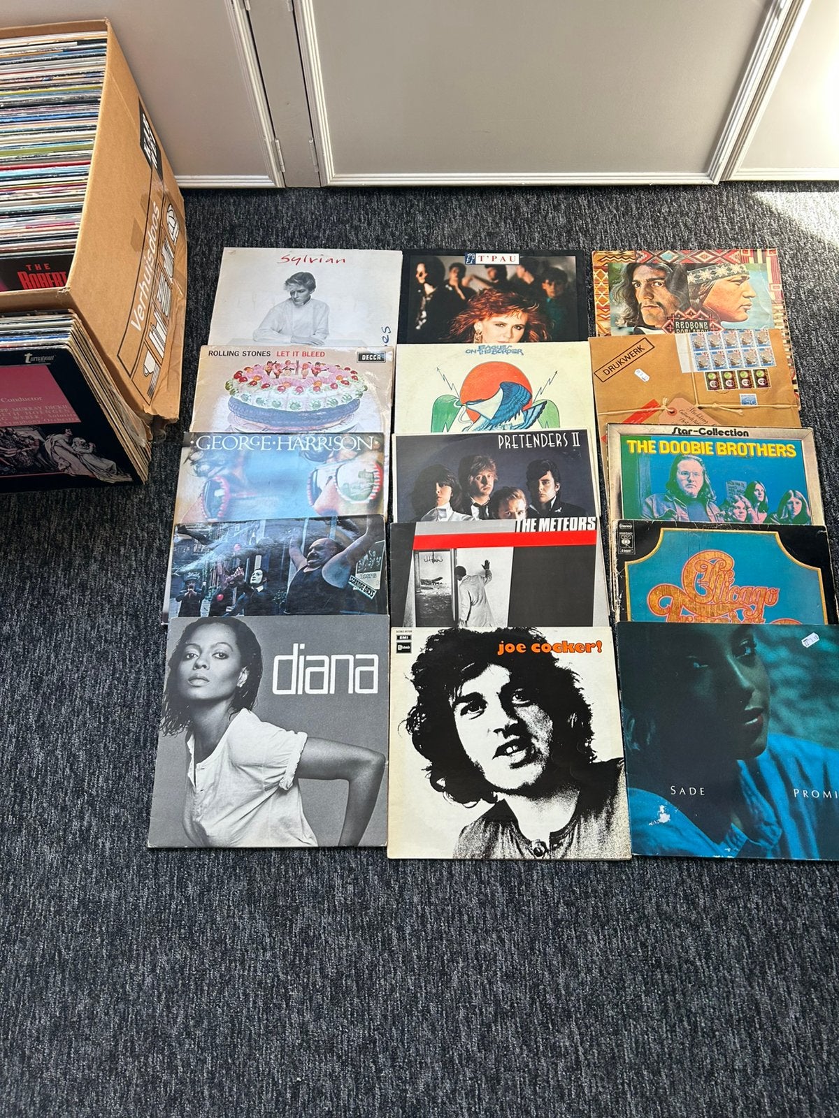 Grote vinyl / lp collectie Pop Rock 200+, Ophalen, LP, Gebruikt, Pop