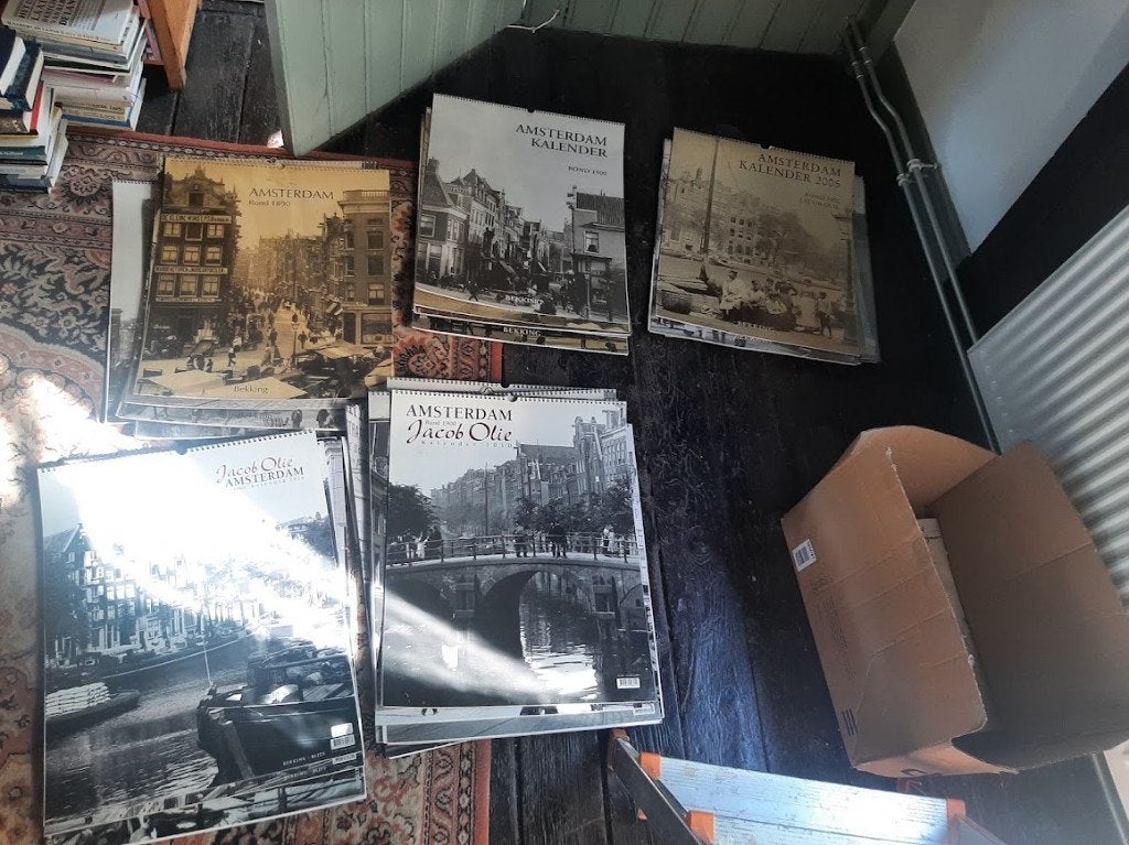 Jacob Olie kalenders Amsterdam, Ophalen, Zo goed als nieuw