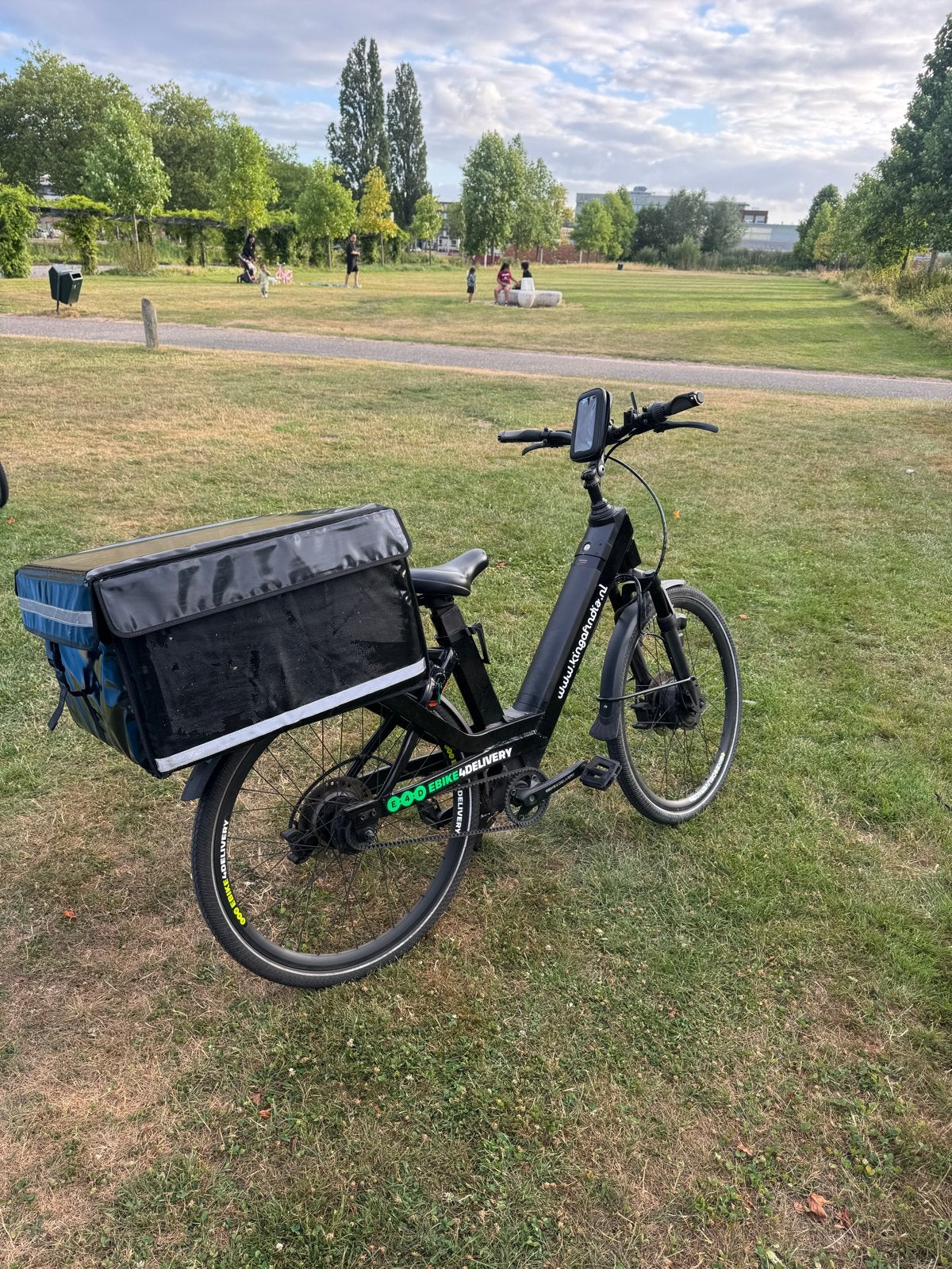 Elektrische Bakfiets met Grote Laadruimte, Gebruikt, Goederen, Elektrisch, Schijfrem