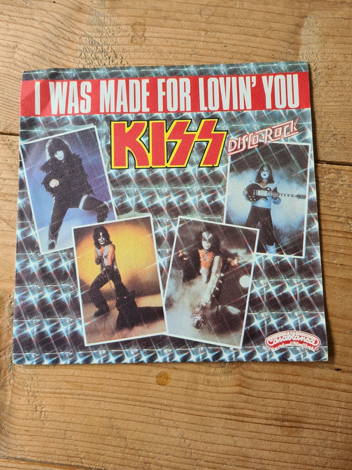 KISS - I Was Made For Lovin' You (7 inch single), Cd's en Dvd's, Gebruikt, 7 inch, EP, Rock en Metal