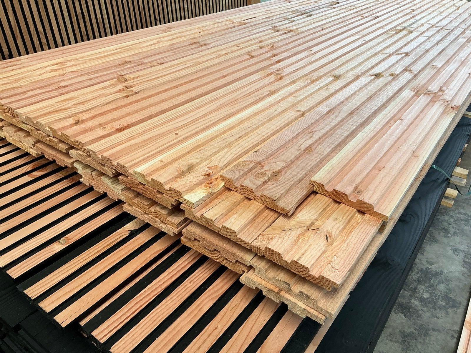 Douglas Triple Rhombus - Deens Rabat - Tuinhout Outlet, Ophalen of Verzenden, Zo goed als nieuw, Minder dan 180 cm, Planken