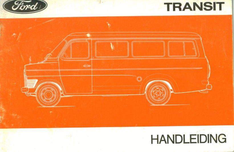 Ford Transit oldtimer klassieker 1969 / 1976 Handleiding, Ophalen of Verzenden