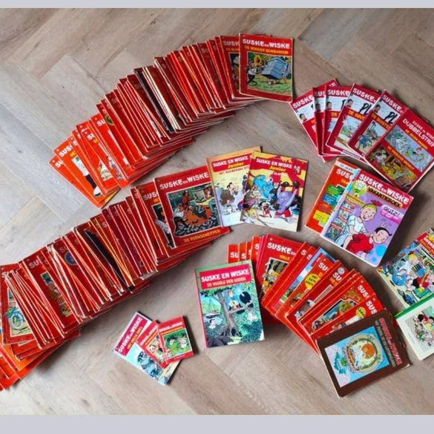 Grote collectie Suske en Wiske strips (nummers in advert), Boeken, Stripboeken, Meerdere stripboeken, Ophalen of Verzenden, Zo goed als nieuw