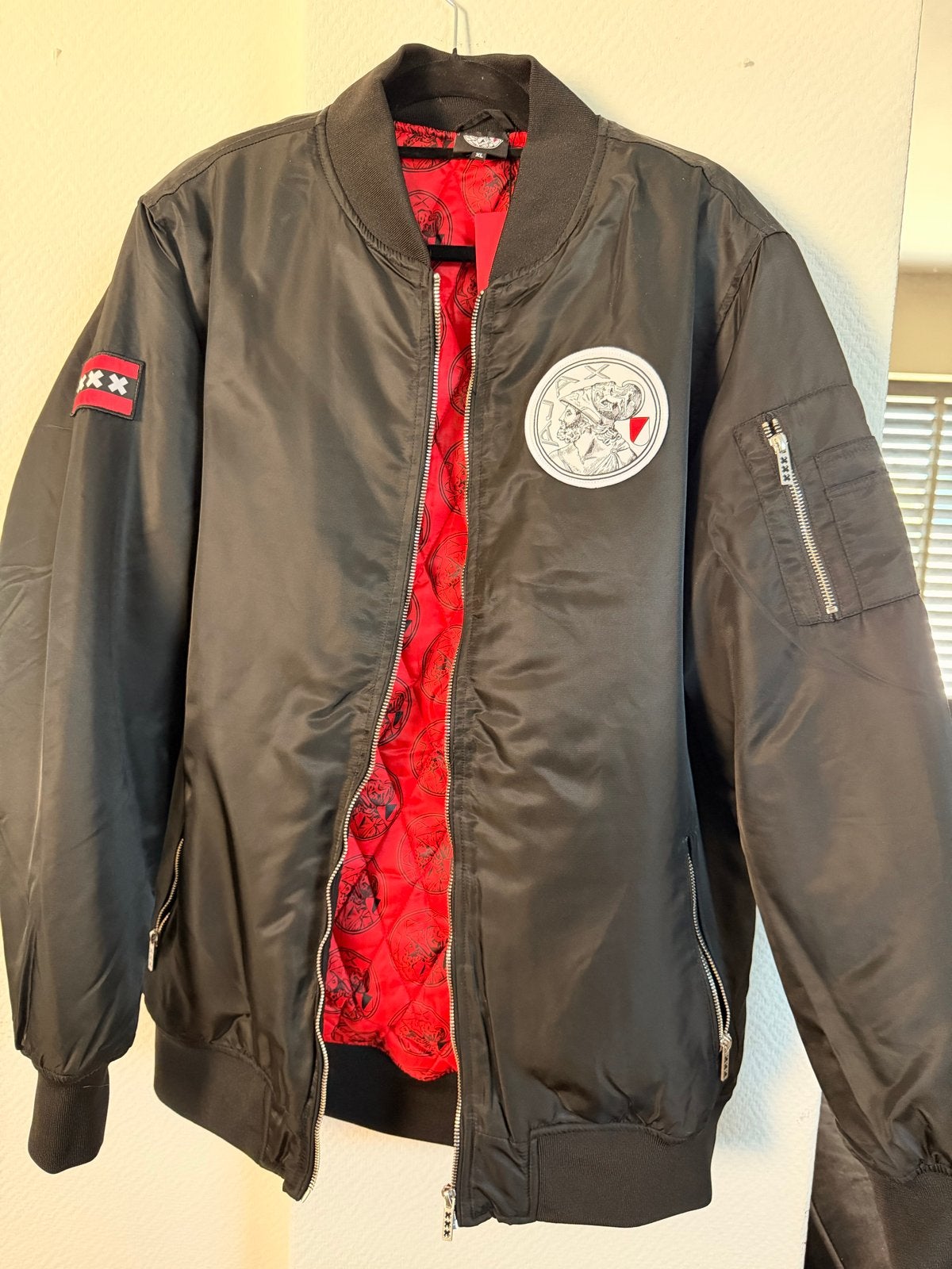 Ajax Limited Edition Bomberjack - Maat XL, Verzenden, Nieuw, Maat 56/58 (XL), Zwart