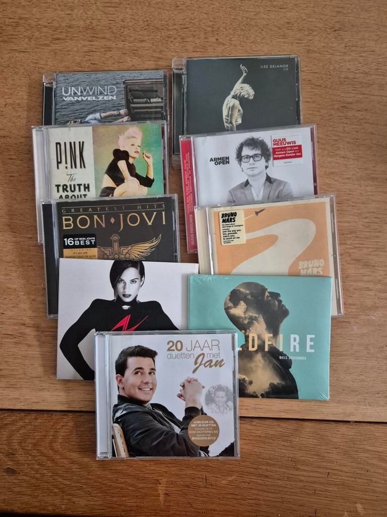 Cd's Pink, van Velzen, Bruno Mars, Nelson Geusebroek, Ophalen of Verzenden, Zo goed als nieuw